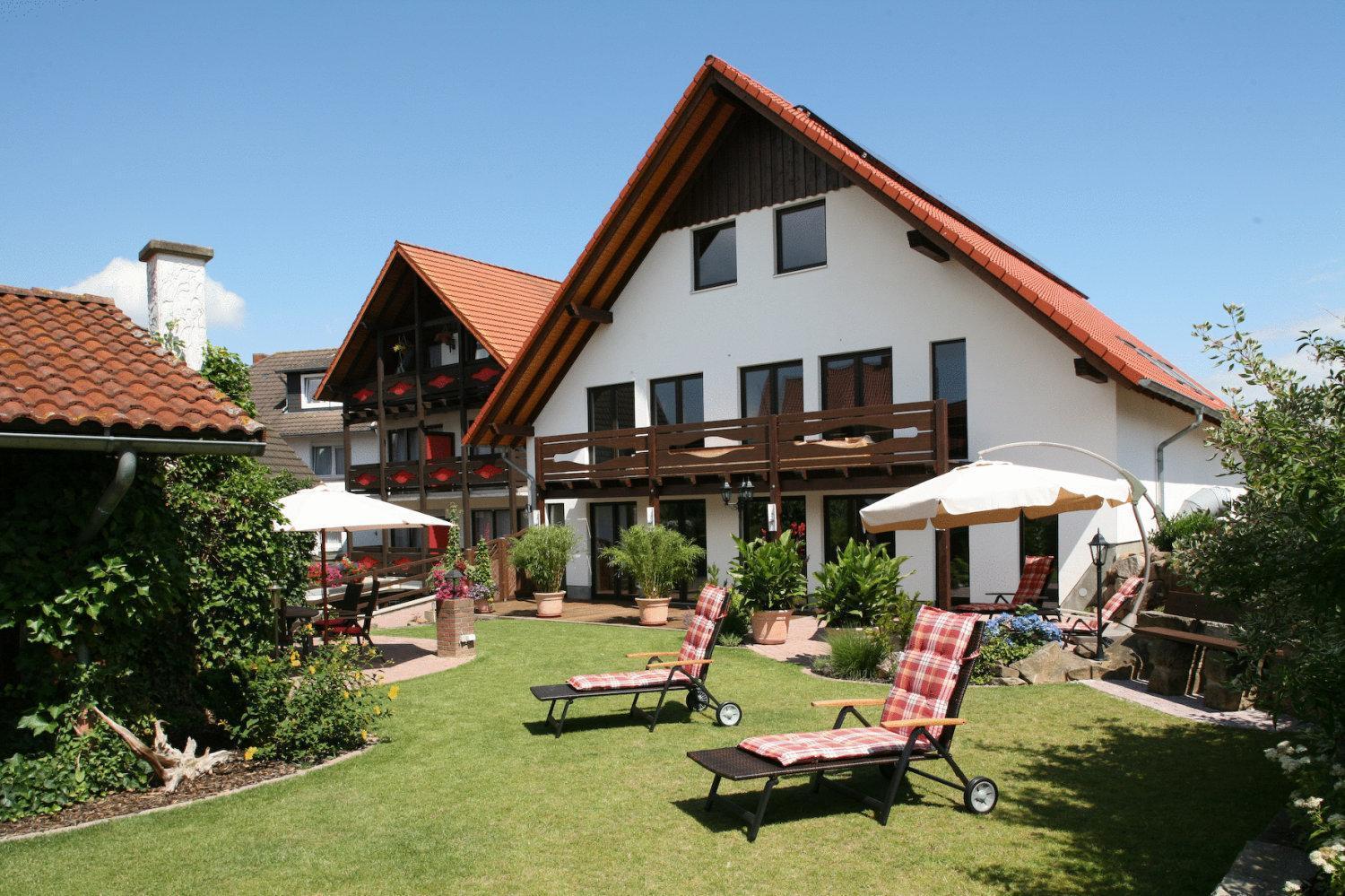 Landhotel Teuteberg バート・アロルゼン エクステリア 写真